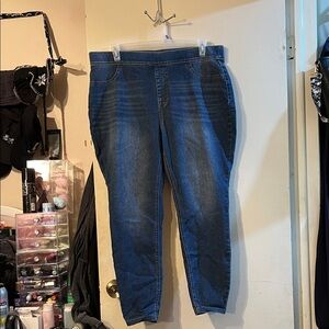 Sky Women's Deep Blue Jeggings
